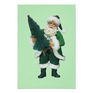 Irish Christmas Santa Claus Posters