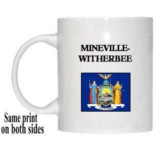 US State Flag   MINEVILLE WITHERBEE, New York (NY) Mug  