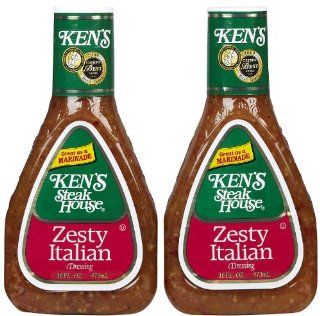 Ken's Zesty Italian Dressing 16 OZ  Grocery & Gourmet Food