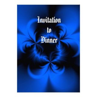 Twisted Blue Invite