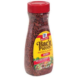 McCormick Bacon Bits 3.25 Ounce Unit (Pack of 12)  Crumbled Bacon  Grocery & Gourmet Food
