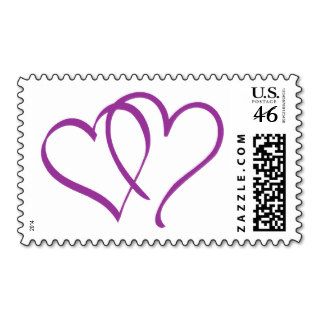 Purple Hearts Stamp