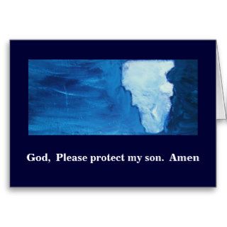 GOD, PLEASE PROTECT MY SON CARDS