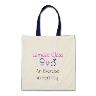 Lamaze Class_an exercise in fertility Tote Bag