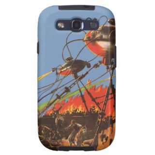 Vintage Science Fiction Sci Fi War of the Worlds Galaxy S3 Case