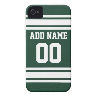 Team Jersey with Custom Name and Number iPhone 4 Cases
