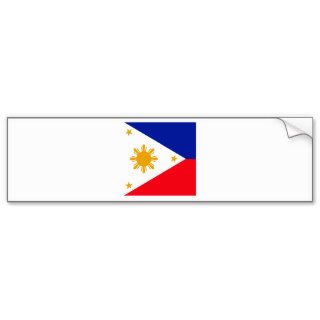 Philippines High quality Flag Bumper Sticker