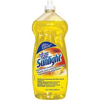 Sunlight Liquid Dish Soap, Lemon Scent, 38 oz.  Make More Happen at