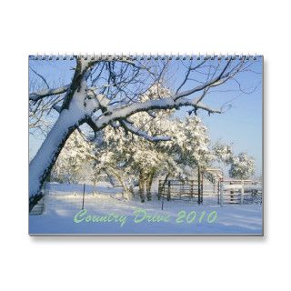 Country Drive 2010 Calendar