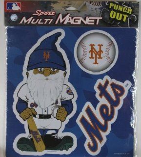 MLB New York Mets 12 Thematic Gnome Magnet Sheet, Blue  Sports Fan Automotive Magnets  Sports & Outdoors