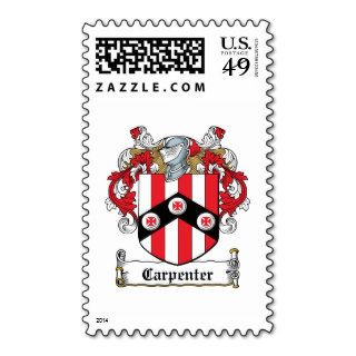 Carpenter Family Crest Stamp