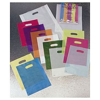 9 x 12 Frosted High Density Merchandise Bags, White  Make More Happen at