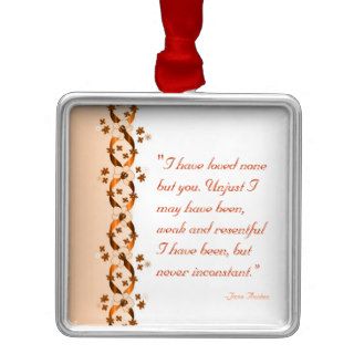 Wentworth Quote Ornament