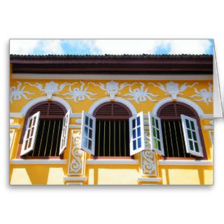 Sino Portuguese Shophouse, Phuket Town Card