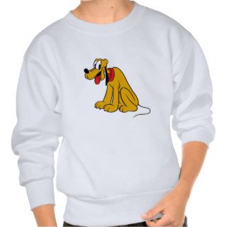 Pluto Sitting Disney Sweatshirt