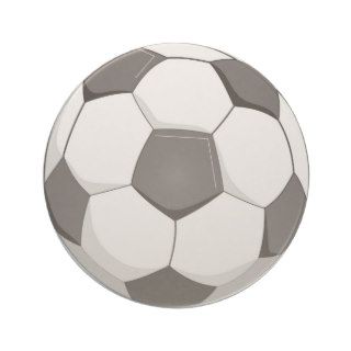 Football or Soccer ball Drink Coaster