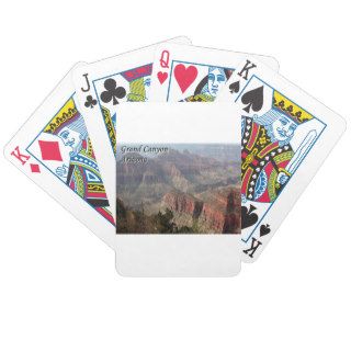 Grand Canyon North Rim, Arizona, USA 2 (caption) Poker Deck