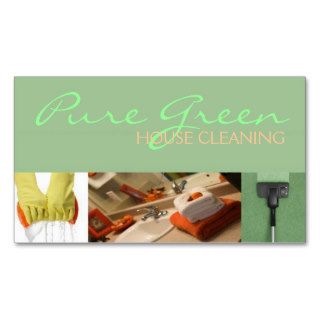 House Home Cleaning, Cleaners Business Card