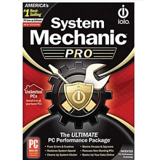 iolo System Mechanic Pro for Windows (5 User) [Boxed]  Make More Happen at