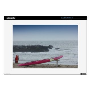 Surf Board Ocean Sea Beach HDR Pictures Photos New 15" Laptop Skin