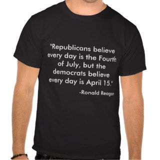 4th of July Ronald Reagan T shirt