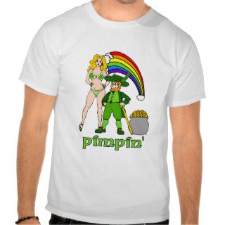 Pimpin' Leprechaun Style Tshirt