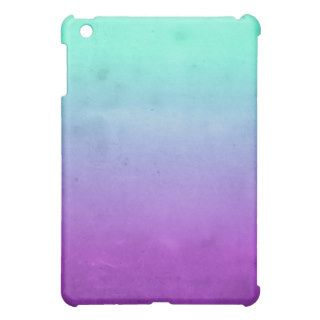 Purple Turquoise Mint Teal Fade Ombre Gradient iPad Mini Case