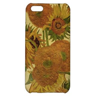 Van Gogh Vase Fifteen Sunflowers Vintage Fine Art iPhone 5C Cover