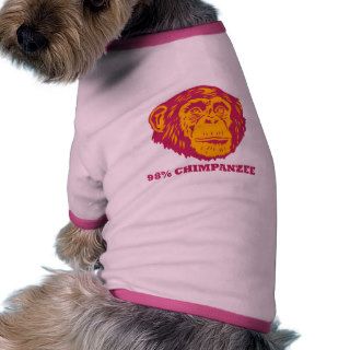 98% Chimpanzee Doggie T Shirt