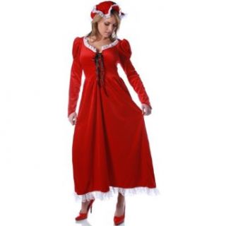 Adult Mrs. Claus Costume (Small) Clothing