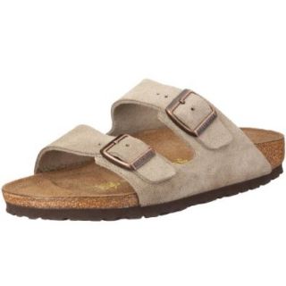 Birkenstock Sandals ''Arizona'' from Leather in Taupe with a regular insole Sandals Shoes