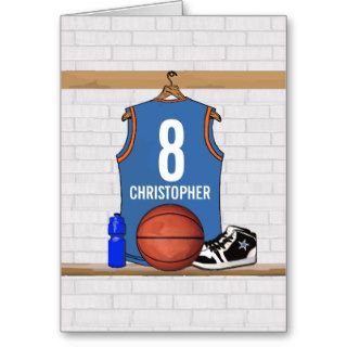 Personalized Basketball Jersey (LBO) Card