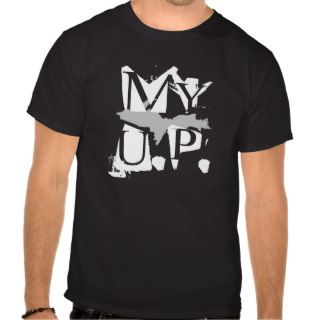 "My U.P." Black Upper Peninsula Michigan tshirt