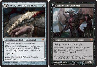 Magic the Gathering   Elbrus, the Binding Blade // Withengar Unbound (147)   Dark Ascension Toys & Games