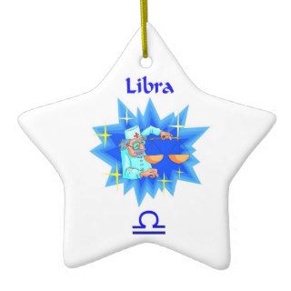 Libra Star Sign Ornament
