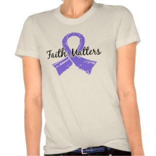 Faith Matters 5 Stomach Cancer Tee Shirts