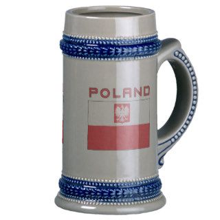 Polish Falcon Flag With Poland Mug