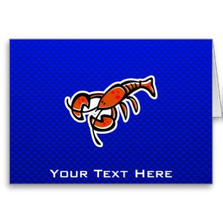 Lobster; Blue Card