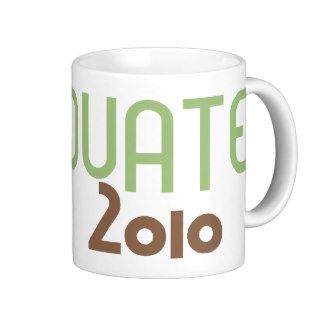 Graduate 2010 (Retro Green) Coffee Mug