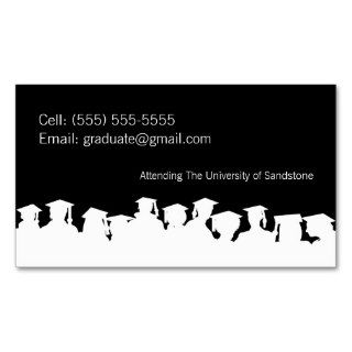 Class of 2013 Graduation Name Card Business Card Template