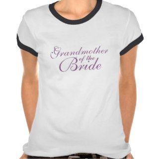 Elegant Grandmother of the Bride Tshirt