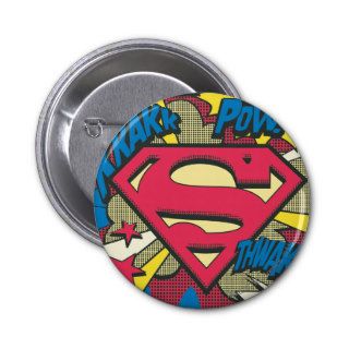Superman 66 pinback button