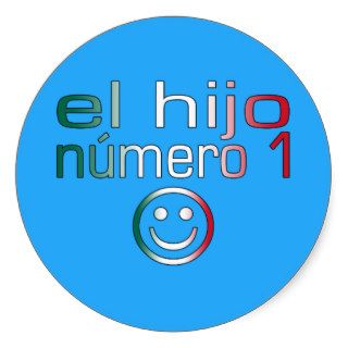 El Hijo Número 1   Number 1 Son in Mexican Sticker