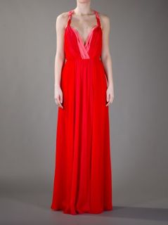 Halston Heritage Two tone  Gown