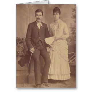 Antique Photo Anniversary Greeting Cards