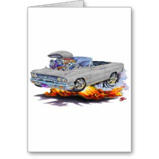 1962 63 Galaxie Grey Convertible Card