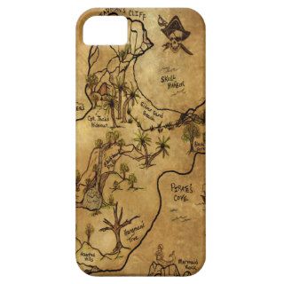 Isle of Lost Treasure Map iPhone 5 Case
