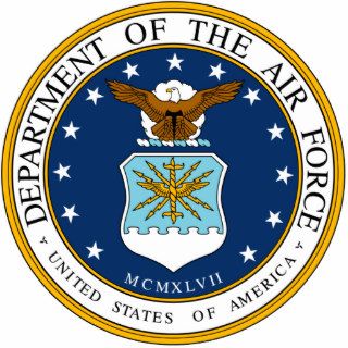 Department of the Air Force Seal Cut Out