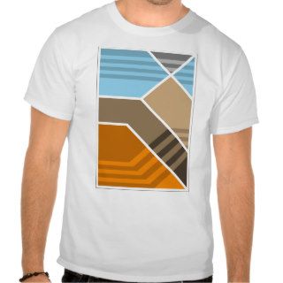 Abstract Subduction Zone Tshirt