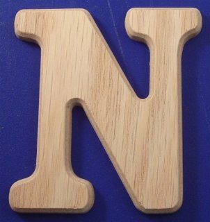 letter N   3" wood   House Numbers  